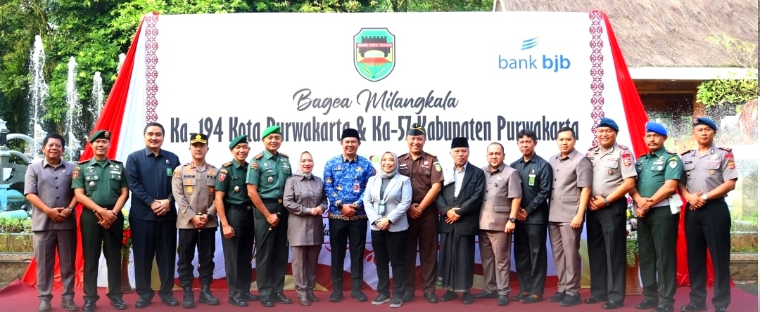 Pimpinan DPRD Hadiri Upacara Hari Jadi Ke-194 Kota Purwakarta dan Ke-57 Kabupaten Purwakarta