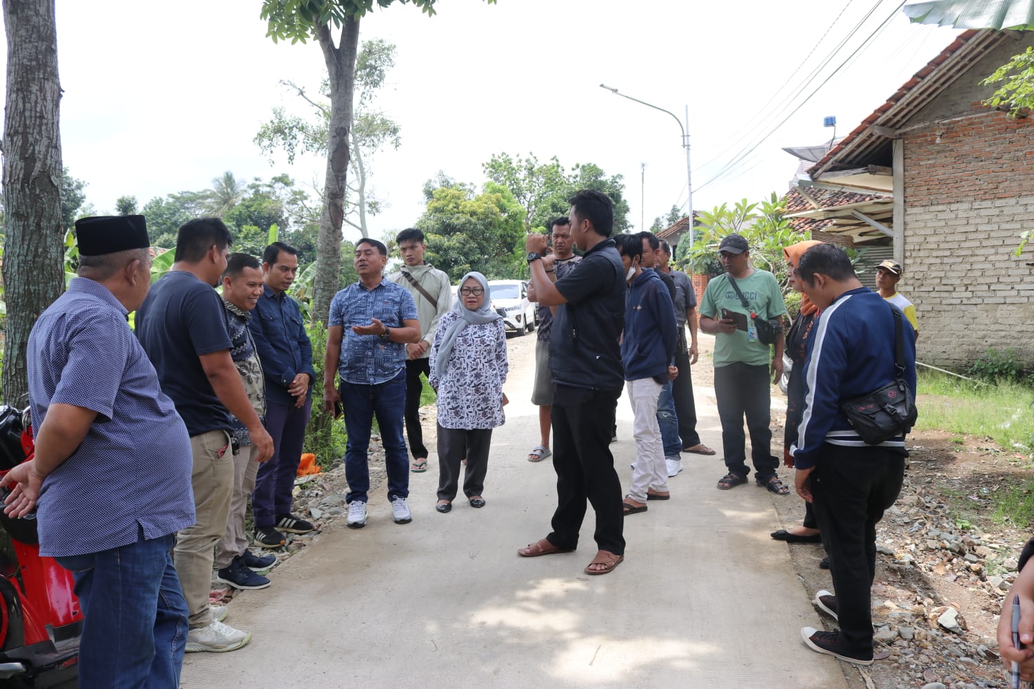 Komisi III Lakukan Evaluasi Pembangunan Infrastruktur Jalan Lingkungan