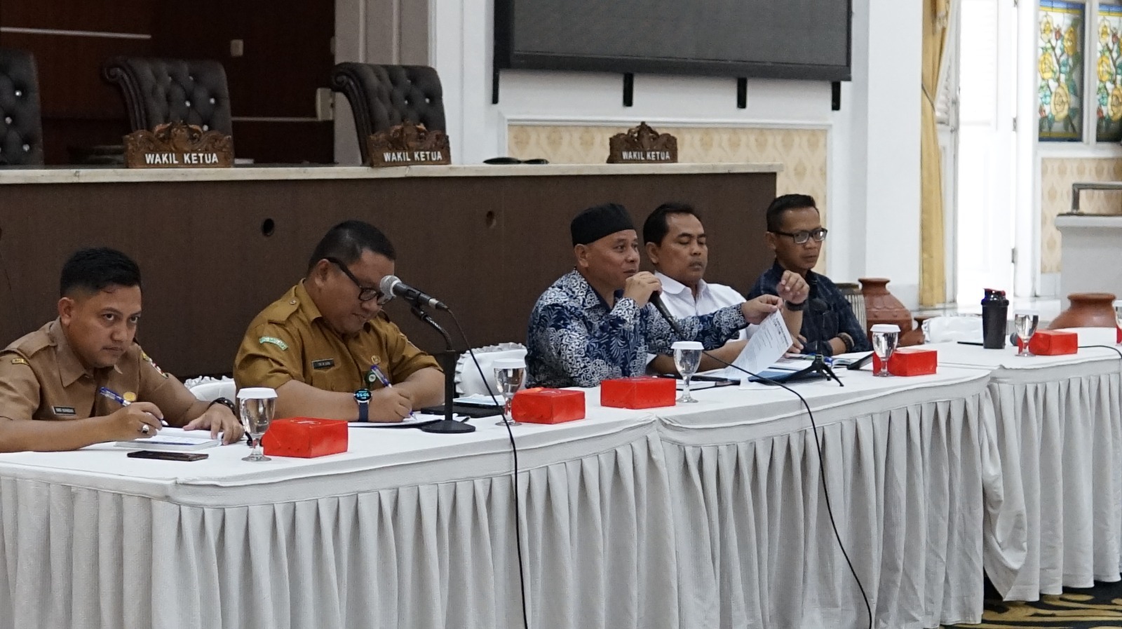 Komisi IV DPRD Purwakarta Menerima Audiensi Aliansi Buruh Terkait Rendahnya Pelayanan RSUD Bayu Asih