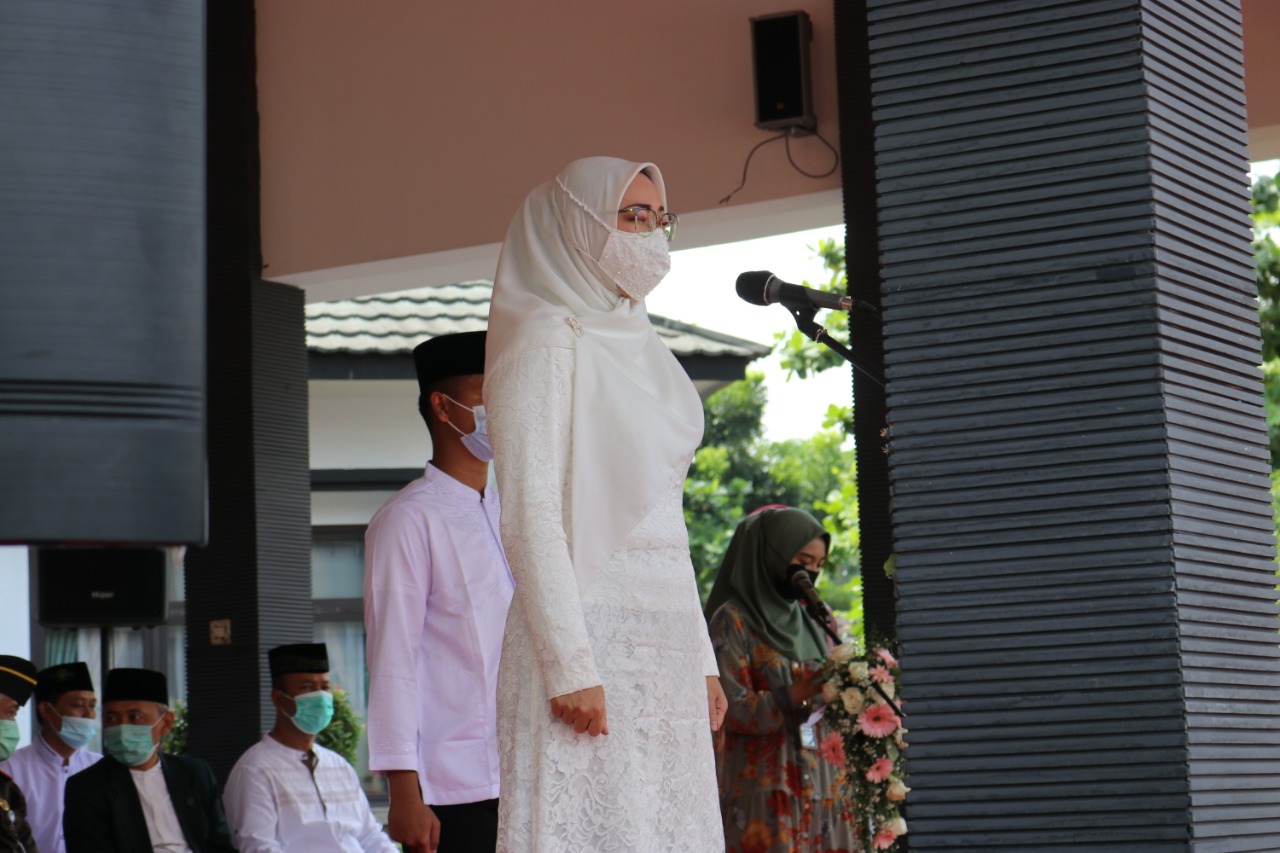 Pimpinan DPRD Purwakarta Hadiri Upacara Peringatan Hari Santri Nasional