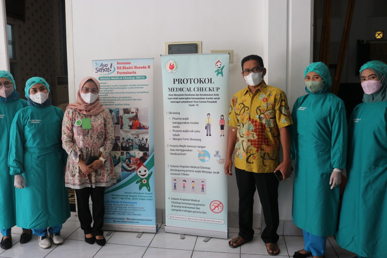 Sekretariat DPRD Purwakarta Kembali Fasilitasi Medical chekup untuk Pimpinan dan Anggota Dewan, kondisinya fit semua