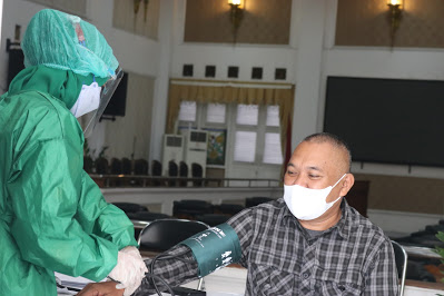 Pimpinan, Anggota Beserta Sekretaris DPRD Purwakarta Laksanakan Medical Chek-Up