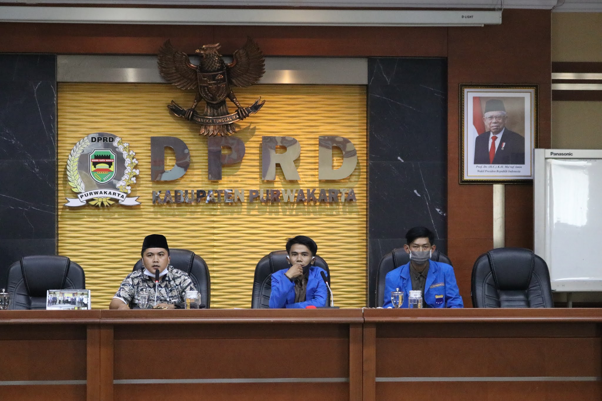 PMII Harapkan Pencerahan dari DPRD Purwakarta Terkait Omnibus Law