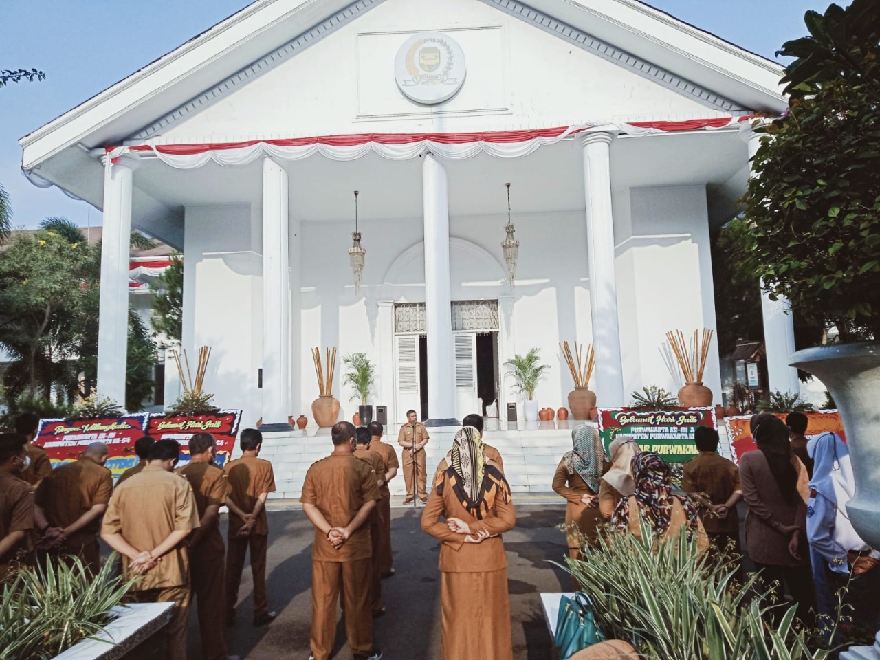 Sekretaris DPRD Purwakarta Mengucapkan Terimakasih Selama Kegiatan HUT Purwakarta Tahun 2022