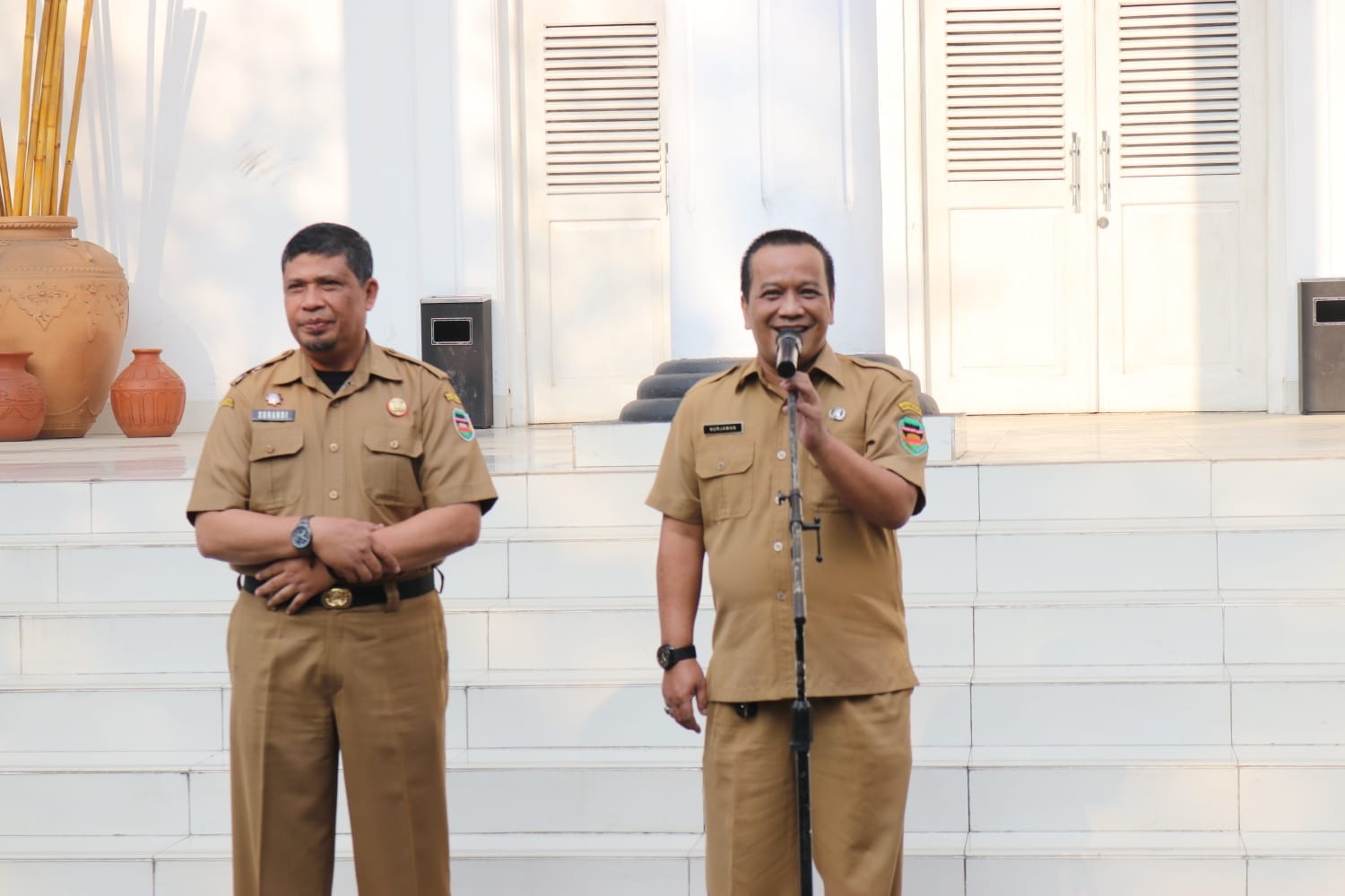 Sekretaris DPRD Purwakarta Perkenalkan Kabag Umum Setwan Baru
