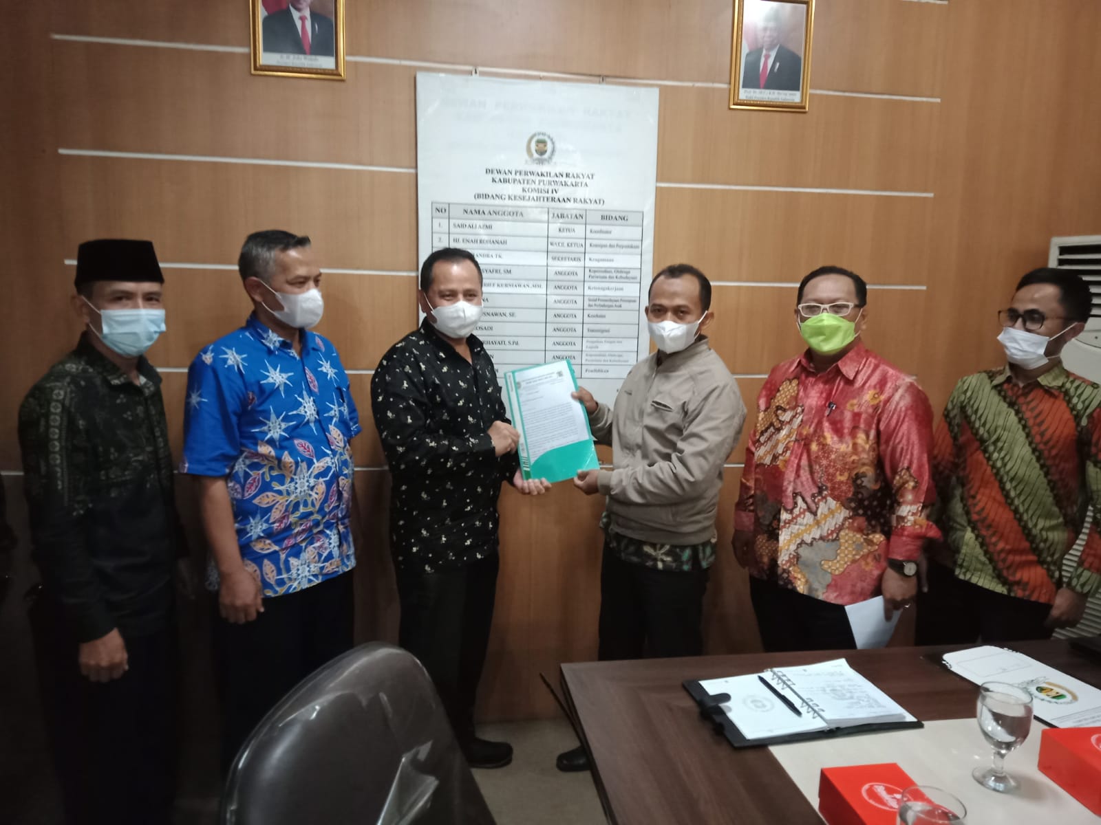 Komisi IV DPRD Purwakarta Menerima Kunjungan Audiensi Guru MGMP Bahasa Sunda