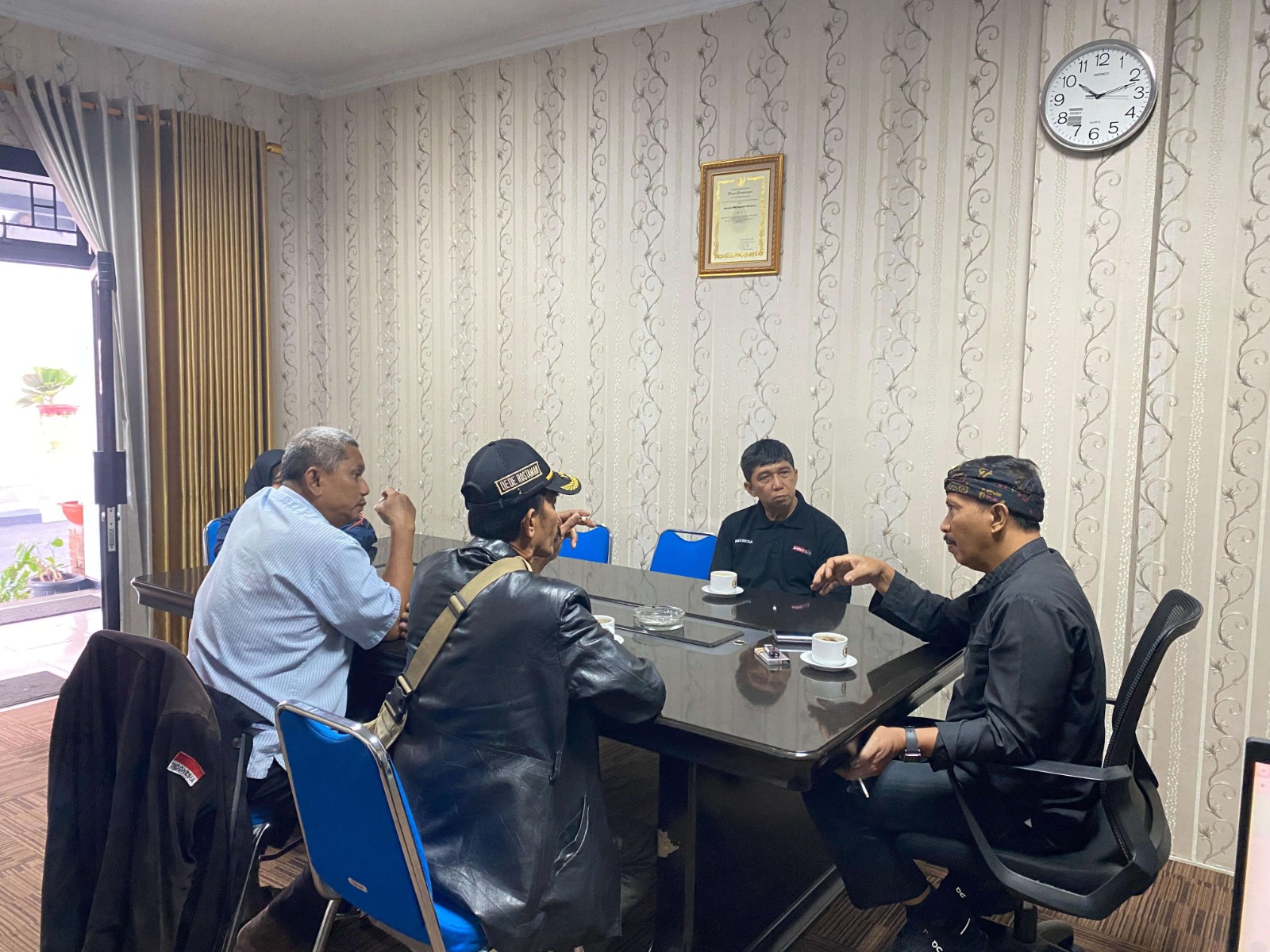 Sekretaris DPRD Rudi Hartono Menerima Kunjungan Silaturahmi Pengurus HIPSI Purwakarta